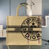 Embroidered Large Size [Di0r Book Tote]