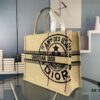 Embroidered Large Size [Di0r Book Tote]