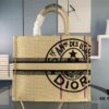 Embroidered Large Size [Di0r Book Tote]