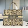 Embroidered Large Size [Di0r Book Tote]