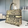 Embroidered Large Size [Di0r Book Tote]
