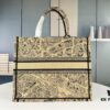 Embroidered Large Size [Di0r Book Tote]
