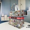 Embroidered Large Size [Dior Book Tote]