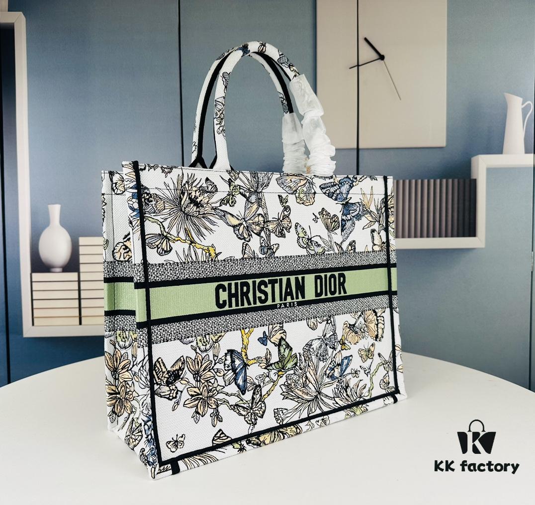 Embroidered Large Size [Dior Book Tote]