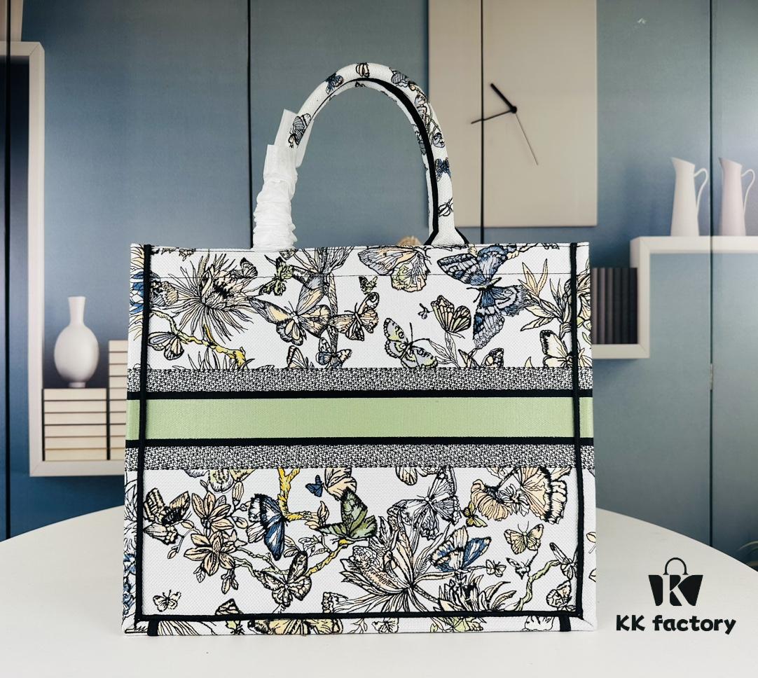 Embroidered Large Size [Dior Book Tote]