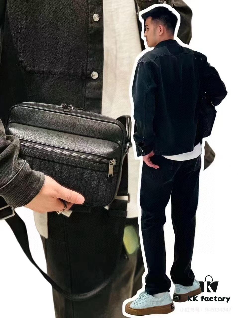 69309be36e68136f4d9aaf1c Large Dior Men's New Backpack Shoulder Bag with Box