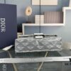 Dior Gray Black Hit the Road Bag with Shoulder Strap