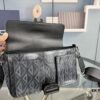 69309bf46e68136f4d9aaf3e Top-Grade Original Dior Grey Black Hit the Road Shoulder Bag