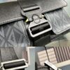 69309bf66e68136f4d9aaf42 Top-Grade Original Dior Grey Black Hit the Road Shoulder Bag