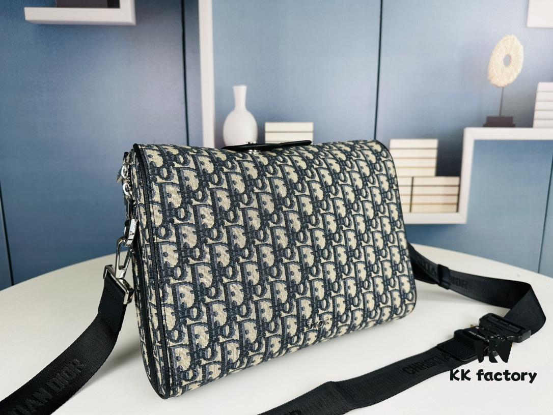 69309bff6e68136f4d9aaf58 Lingot Messenger Bag with Box, Size 29x22x8, Model No. 9033