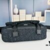 69309c096e68136f4d9aaf6d Dior Explorer Bag in Black Jacquard with Oblique Pattern, Model No. 9012