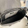 69309c0a6e68136f4d9aaf6e Dior Explorer Bag in Black Jacquard with Oblique Pattern, Model No. 9012