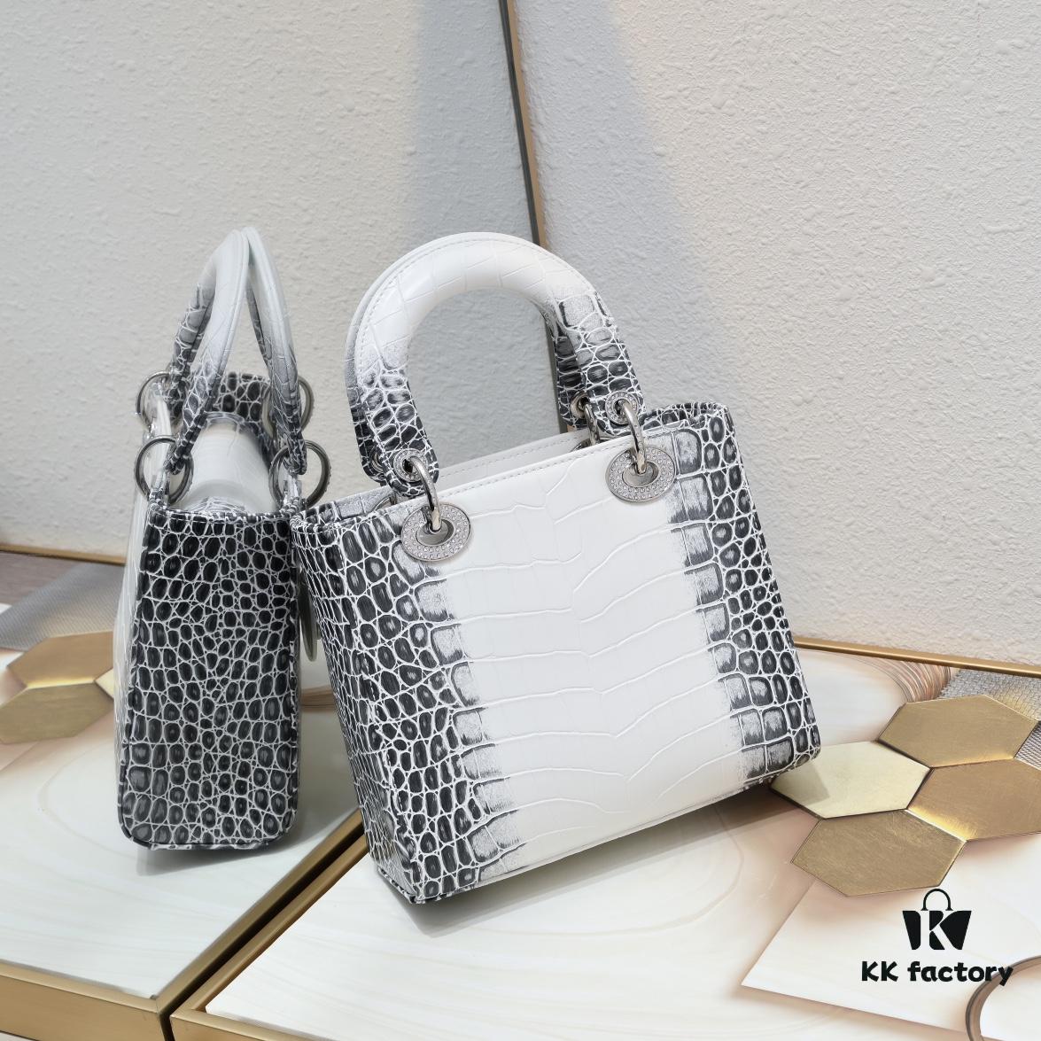 69309c236e68136f4d9aafa5 Top Original 🔥 Lady ABCDior Four-Compartment Diamond 💎 Princess Bag