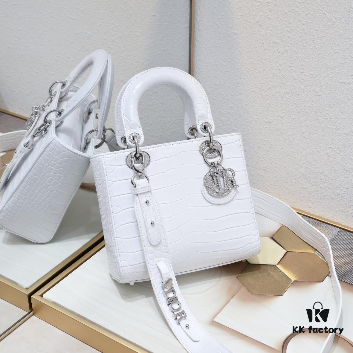 69309c296e68136f4d9aafb1 Top Original 🔥 Lady ABCDior Four-Compartment Diamond 💎 Princess Bag