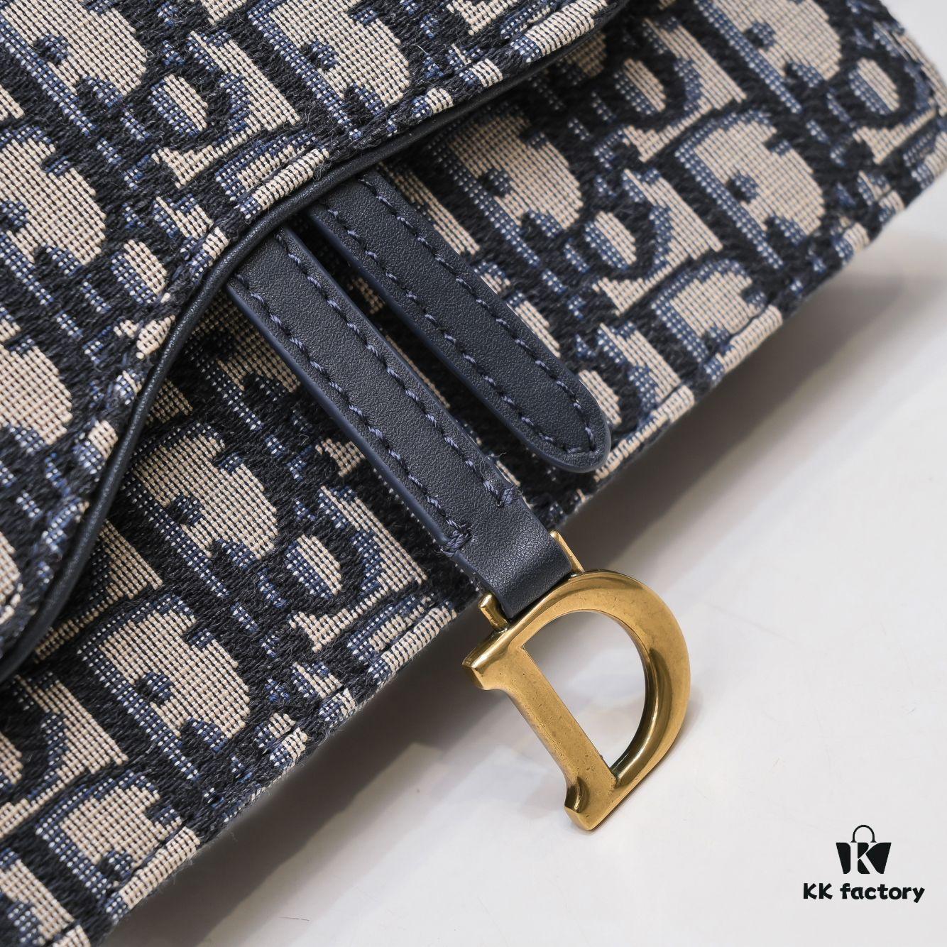 69309c436e68136f4d9aafeb Dior Oblique Saddle Waist Bag with Box - New Canvas Fireworks Design