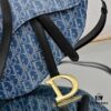 69309c636e68136f4d9ab02e Denim Saddle Bag Original Large Size
