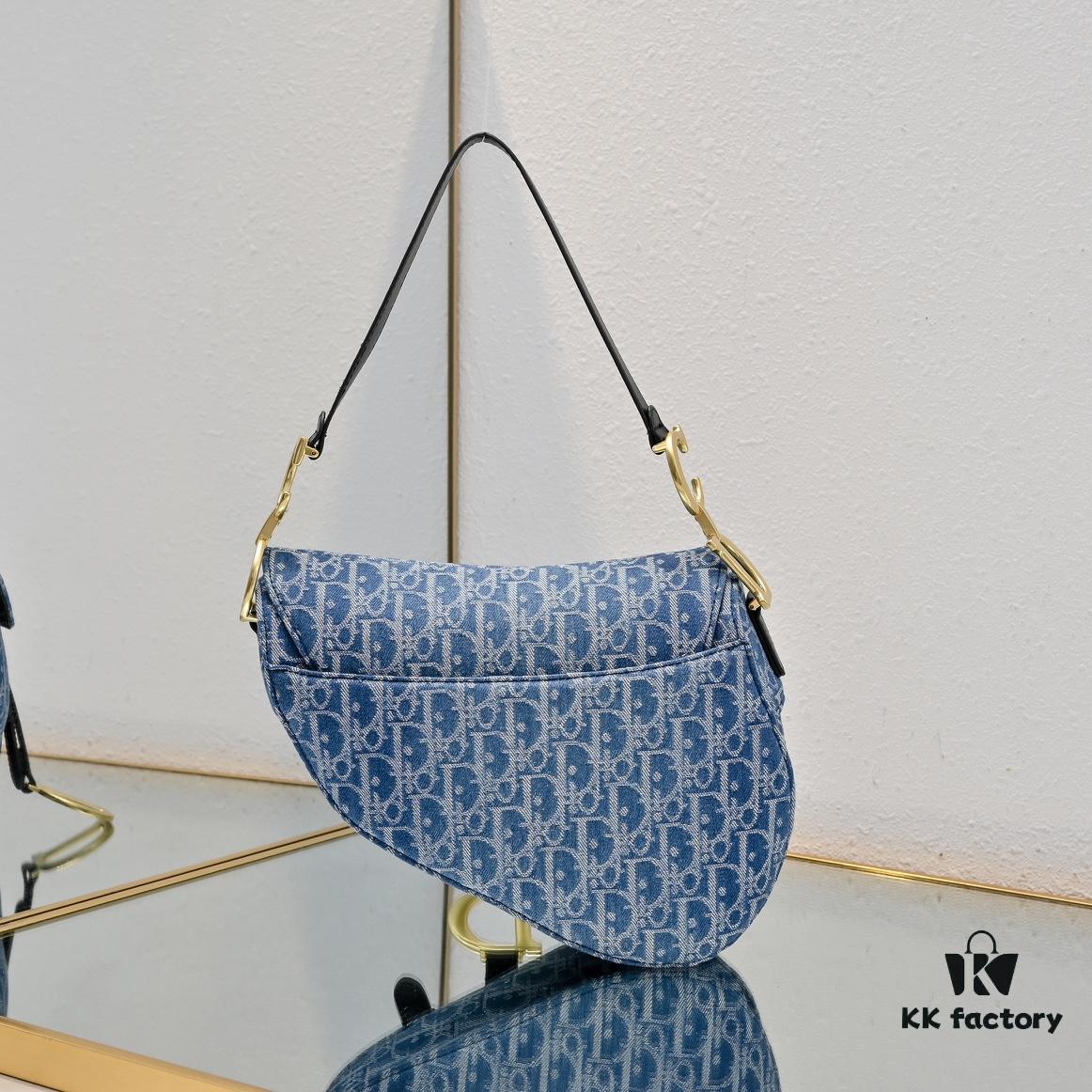 69309c646e68136f4d9ab030 Denim Saddle Bag Original Large Size