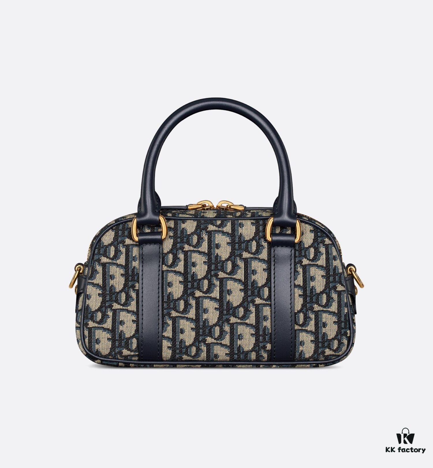 69309c696e68136f4d9ab038 New Arrival in Stock!! Dior Top Quality D-Vibe Bowling Mini Bag in Blue Oblique Print