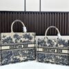 69309c8d6e68136f4d9ab06b Authentic Dior Book Tote, Large and Medium Size