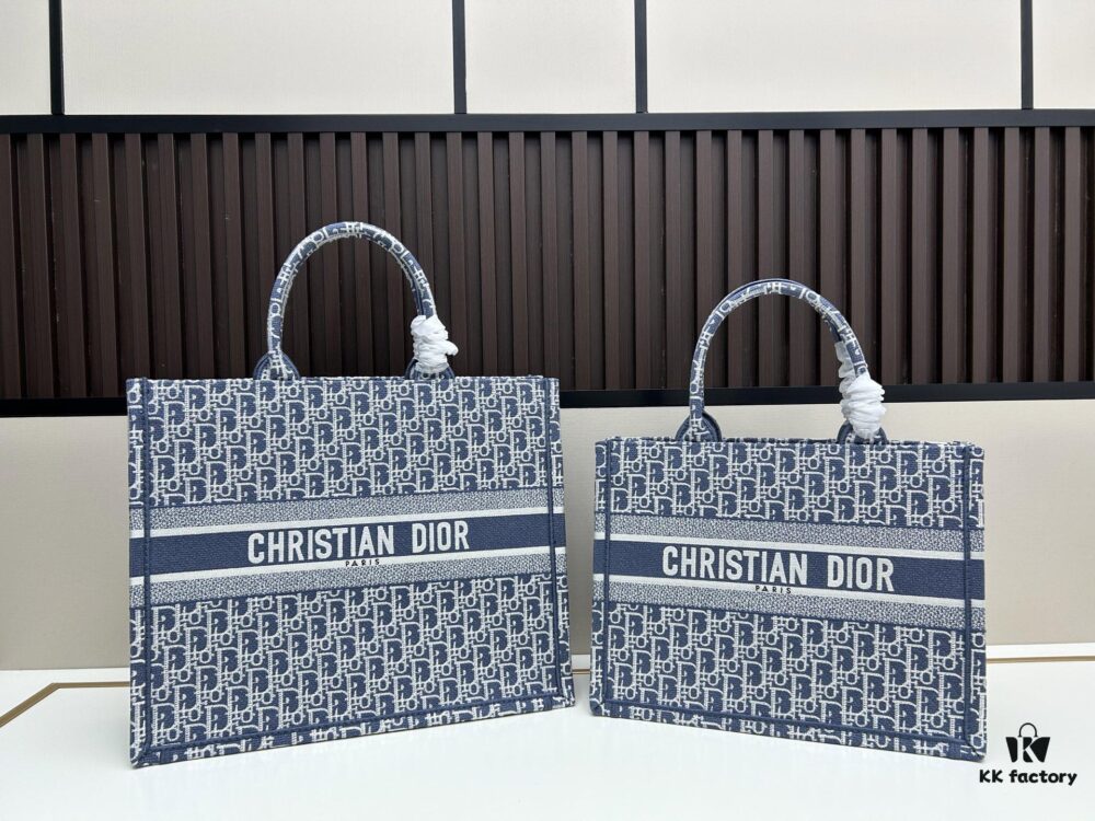 69309c8f6e68136f4d9ab06e Authentic Dior Book Tote, Large and Medium Size
