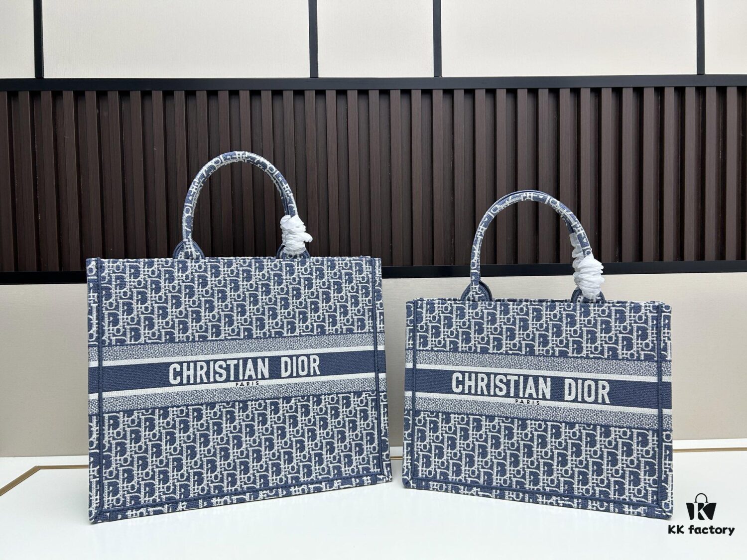 69309c8f6e68136f4d9ab06e Authentic Dior Book Tote, Large and Medium Size