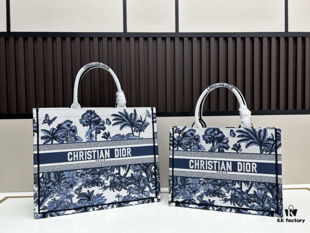 Authentic Dior Book Tote, Large and Medium Size, [Di0r Book Tote]
