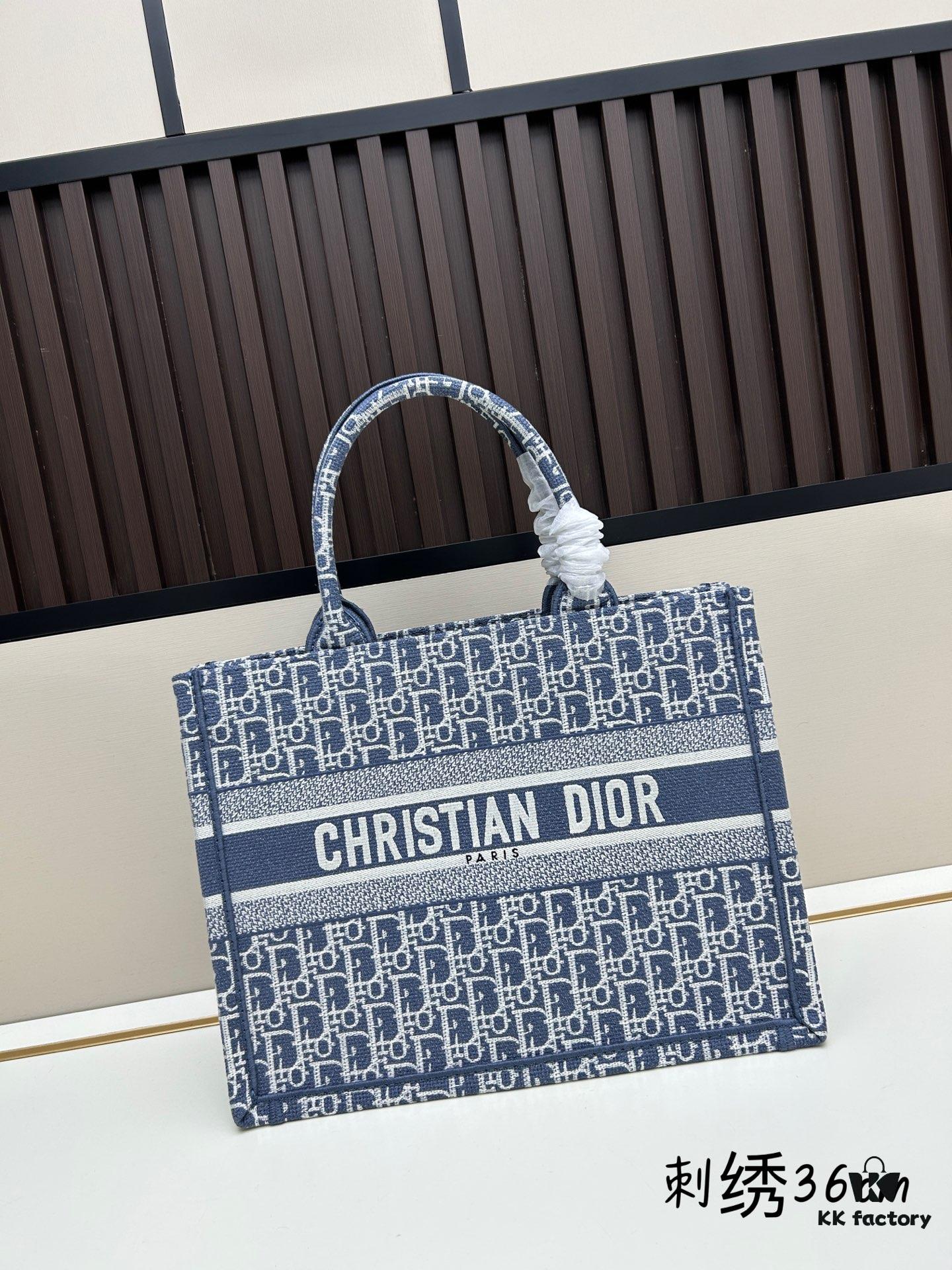69309c976e68136f4d9ab07a Authentic Dior Book Tote, Large and Medium Size
