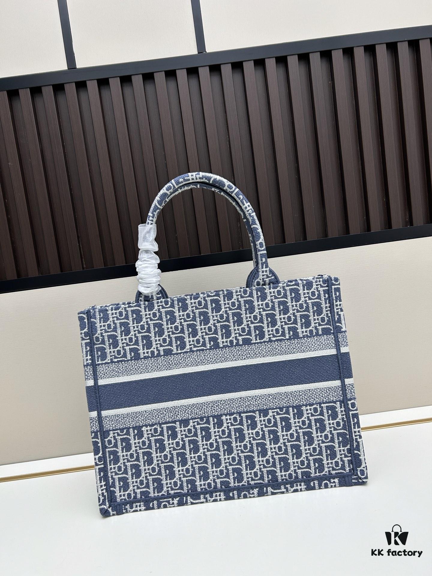 69309c986e68136f4d9ab07d Authentic Dior Book Tote, Large and Medium Size