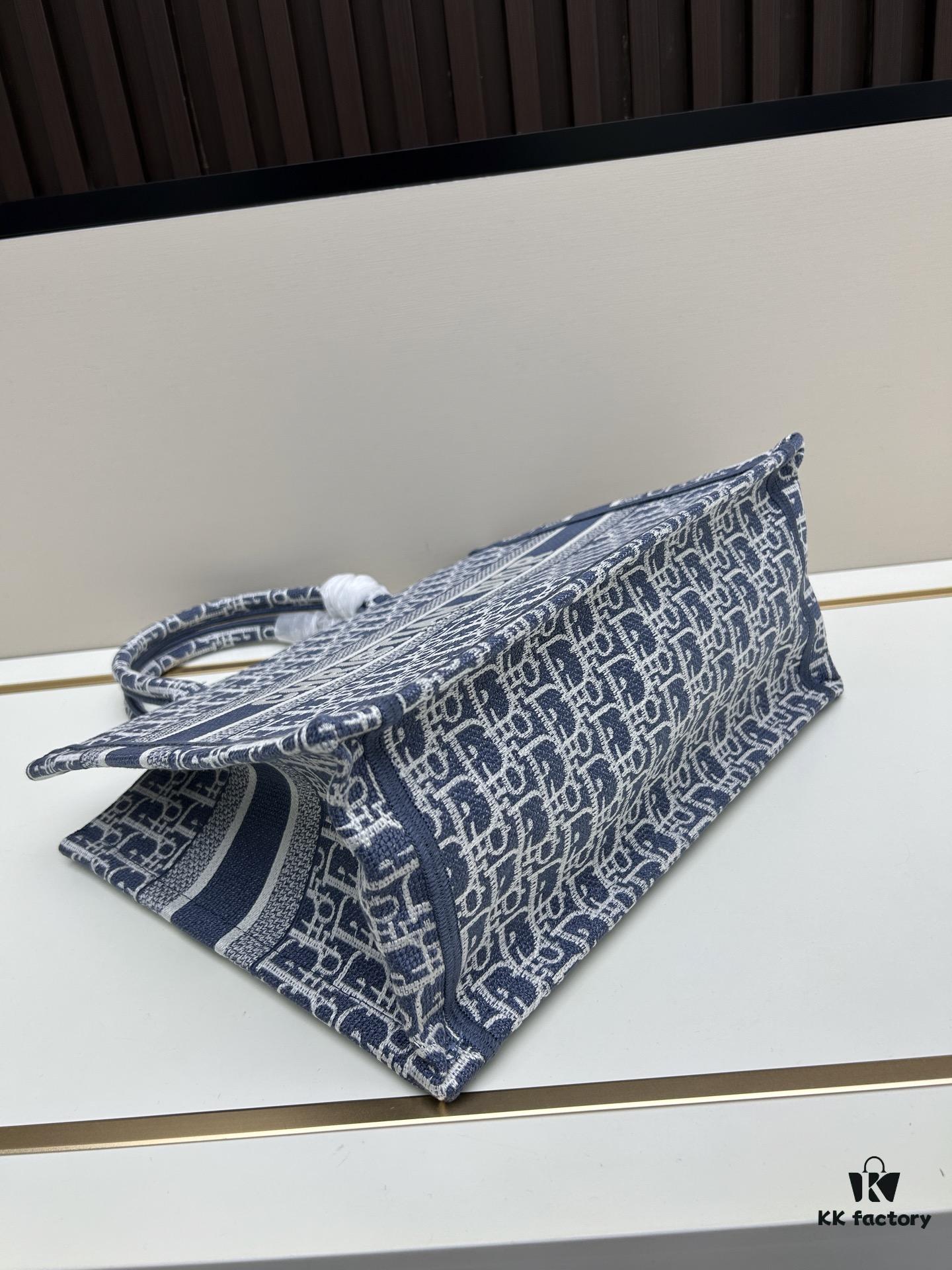 69309c996e68136f4d9ab07f Authentic Dior Book Tote, Large and Medium Size