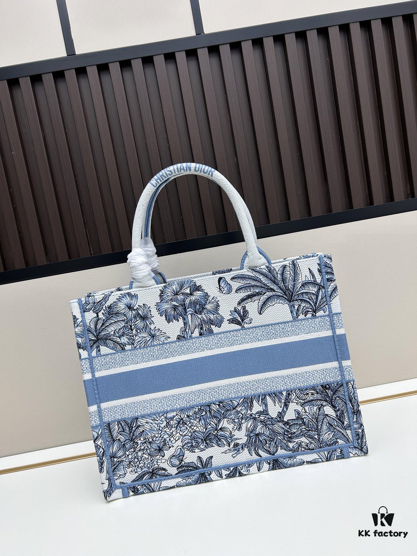Authentic Dior Book Tote, Large and Medium Size