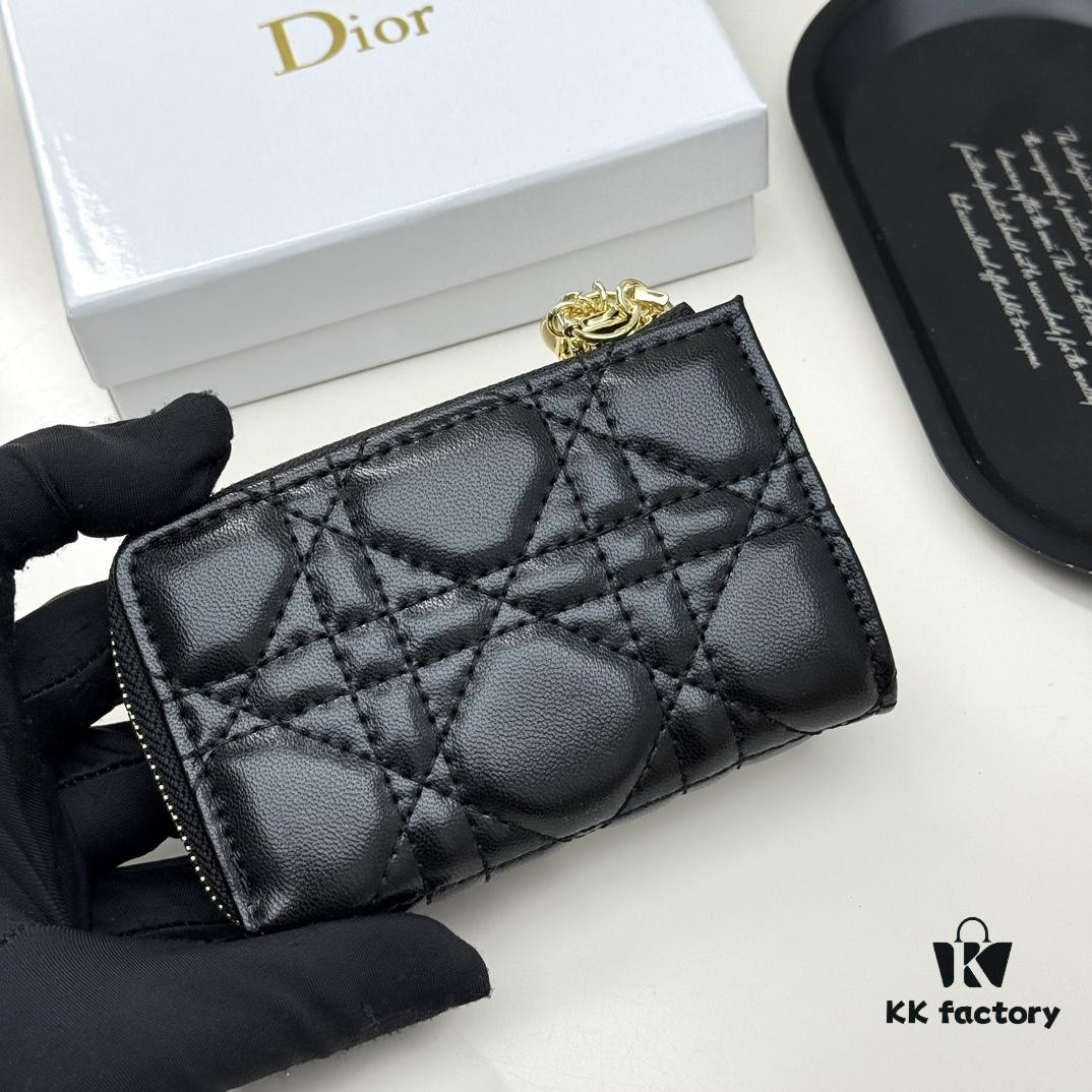 69309ca96e68136f4d9ab09c Dior 4778 Small Leather Goods in Black and Pink