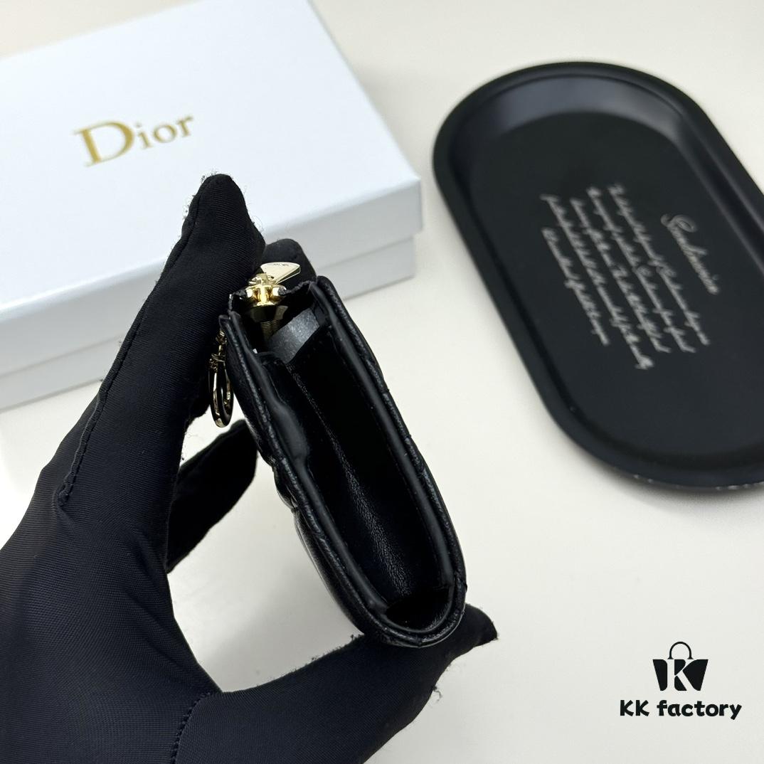 69309ca96e68136f4d9ab09d Dior 4778 Small Leather Goods in Black and Pink