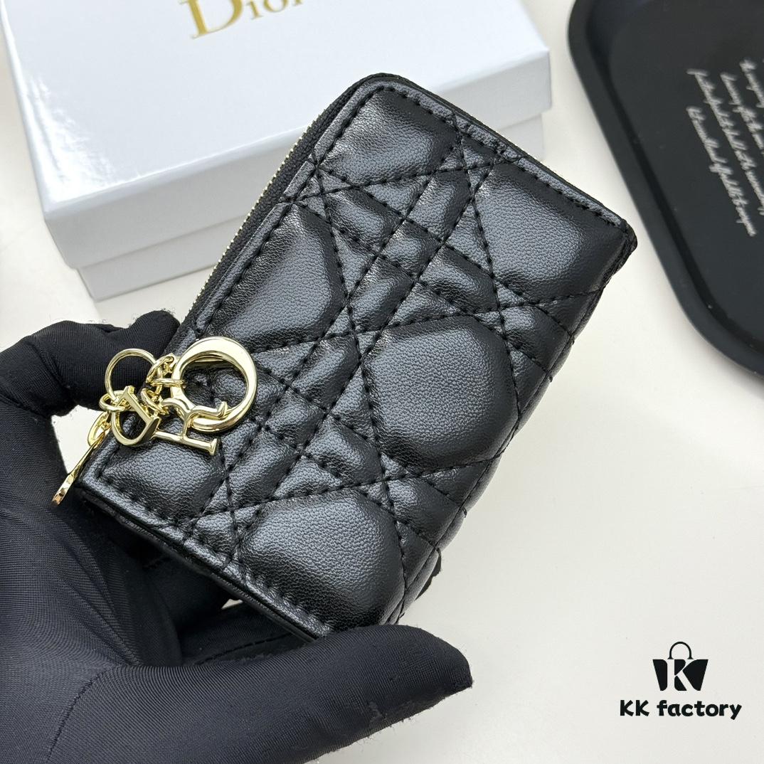 69309caa6e68136f4d9ab09e Dior 4778 Small Leather Goods in Black and Pink