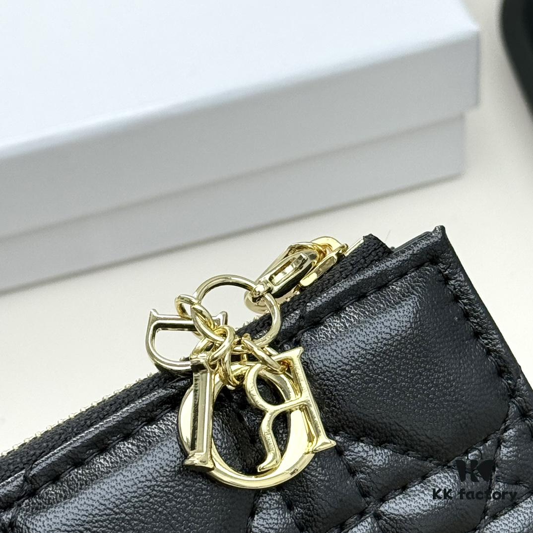 69309caa6e68136f4d9ab0a0 Dior 4778 Small Leather Goods in Black and Pink