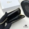 69309cab6e68136f4d9ab0a1 Dior 4778 Small Leather Goods in Black and Pink