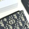 69309cbb6e68136f4d9ab0c4 Dior 796 Black and Burgundy Mini Wallet