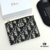 69309ccc6e68136f4d9ab0e5 Dior 796 Black and Burgundy Mini Wallet