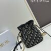 69309ce06e68136f4d9ab106 Dior Jolie Bucket Bag in Black Calfskin with Cannage Stitching, 2025 New Arrival