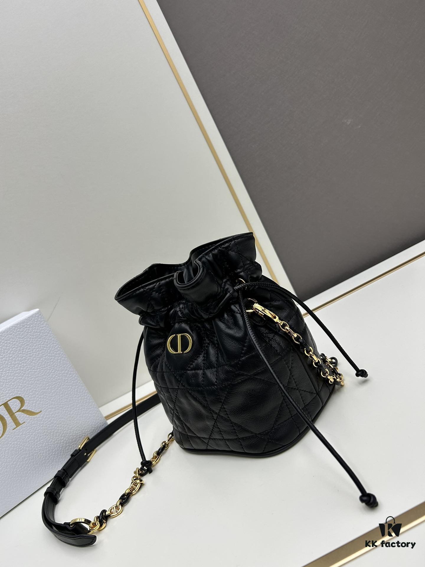 69309ce76e68136f4d9ab114 Dior Jolie Bucket Bag in Leather and Canvas, New 2025 Model