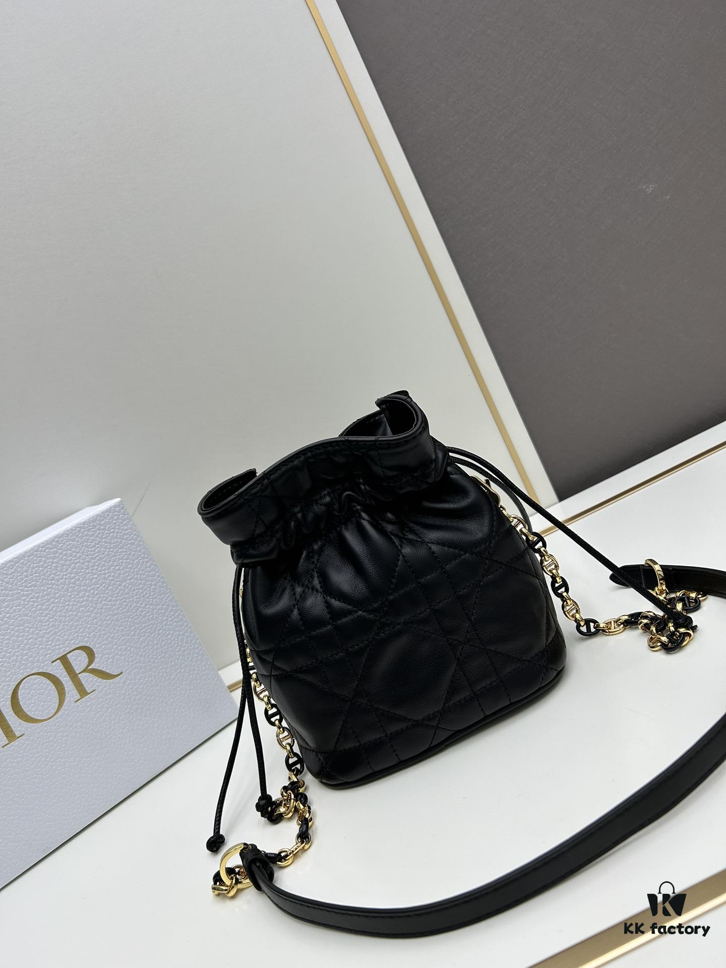 69309ce86e68136f4d9ab115 Dior Jolie Bucket Bag in Leather and Canvas, New 2025 Model