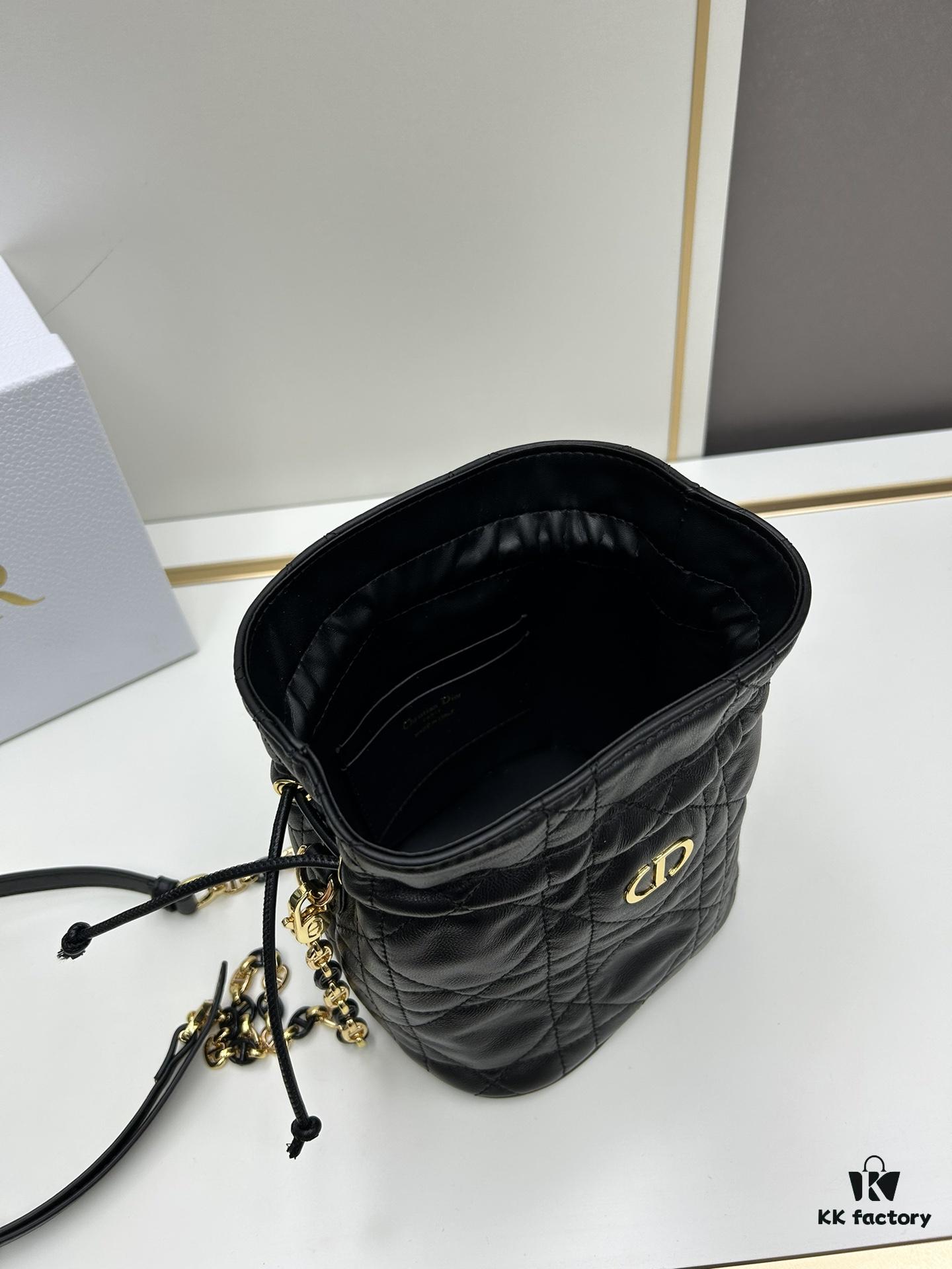 69309cec6e68136f4d9ab11a Dior Jolie Bucket Bag in Leather and Canvas, New 2025 Model