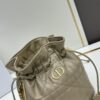 69309ced6e68136f4d9ab11e Dior Jolie Bucket Bag in Black Calfskin with Cannage Stitching, 2025 New Arrival