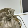 69309cee6e68136f4d9ab120 Dior Jolie Bucket Bag in Black Calfskin with Cannage Stitching, 2025 New Arrival