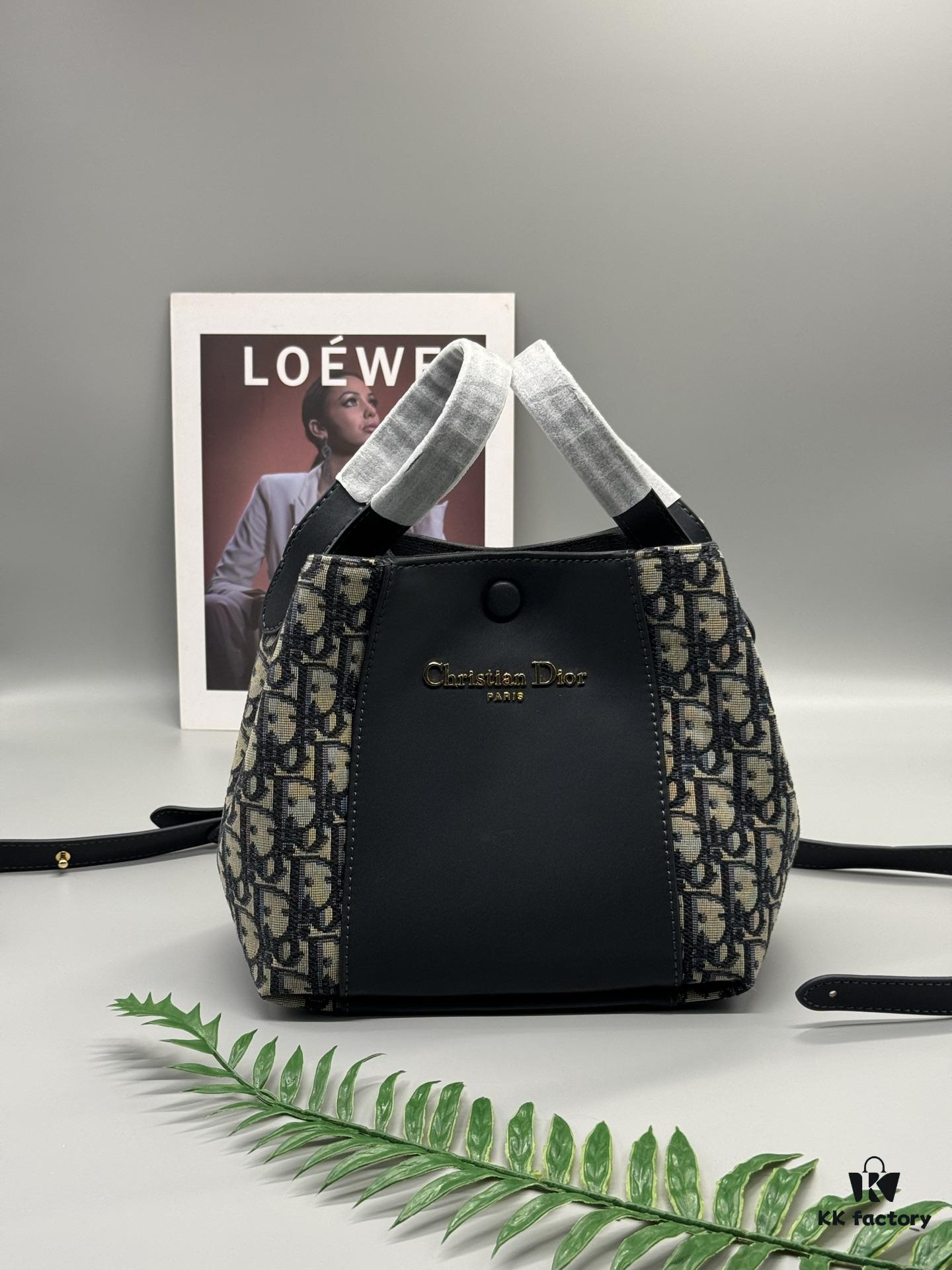 69309cf86e68136f4d9ab12c New Dior Signature Printed Bucket Bag