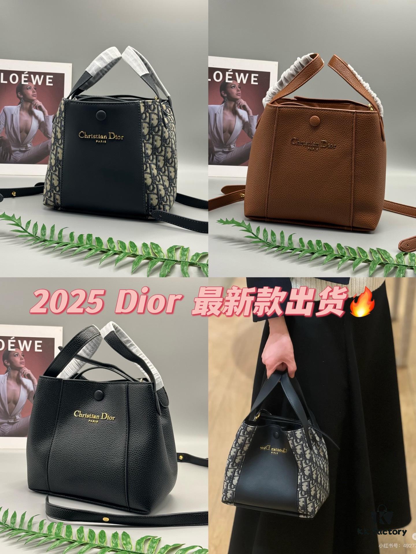 69309cfa6e68136f4d9ab133 New Dior Signature Printed Bucket Bag