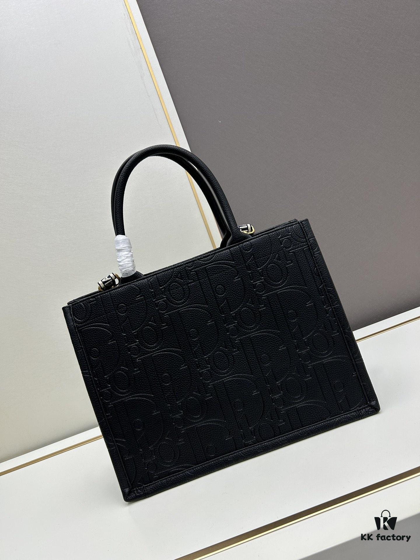 69309d516e68136f4d9ab1c4 Dior High-Quality New Arrival Fall/Winter Large Book Tote Bag, Full Leather Embossed Design