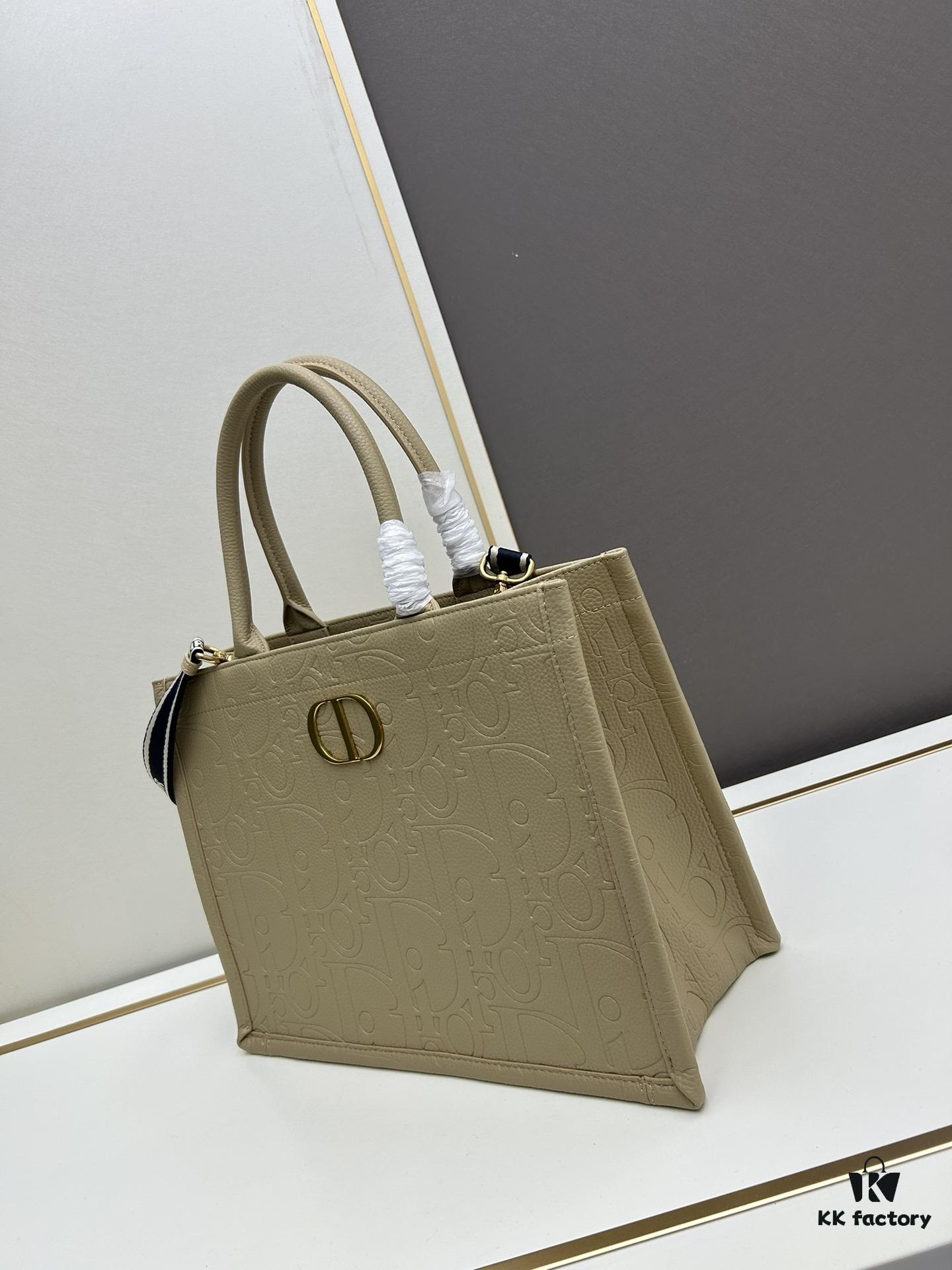69309d576e68136f4d9ab1cc Dior High-Quality New Arrival Autumn-Winter Collection - Large DIOR Book Tote Bag, Full Leather Embossed Design