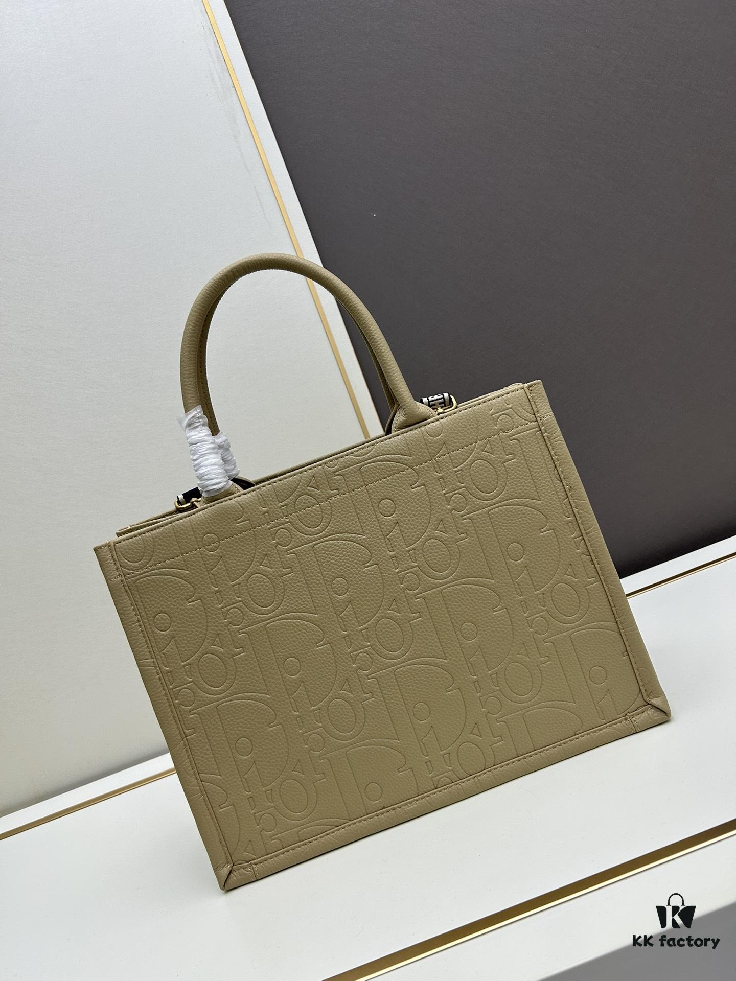 69309d576e68136f4d9ab1ce Dior High-Quality New Arrival Autumn-Winter Collection - Large DIOR Book Tote Bag, Full Leather Embossed Design