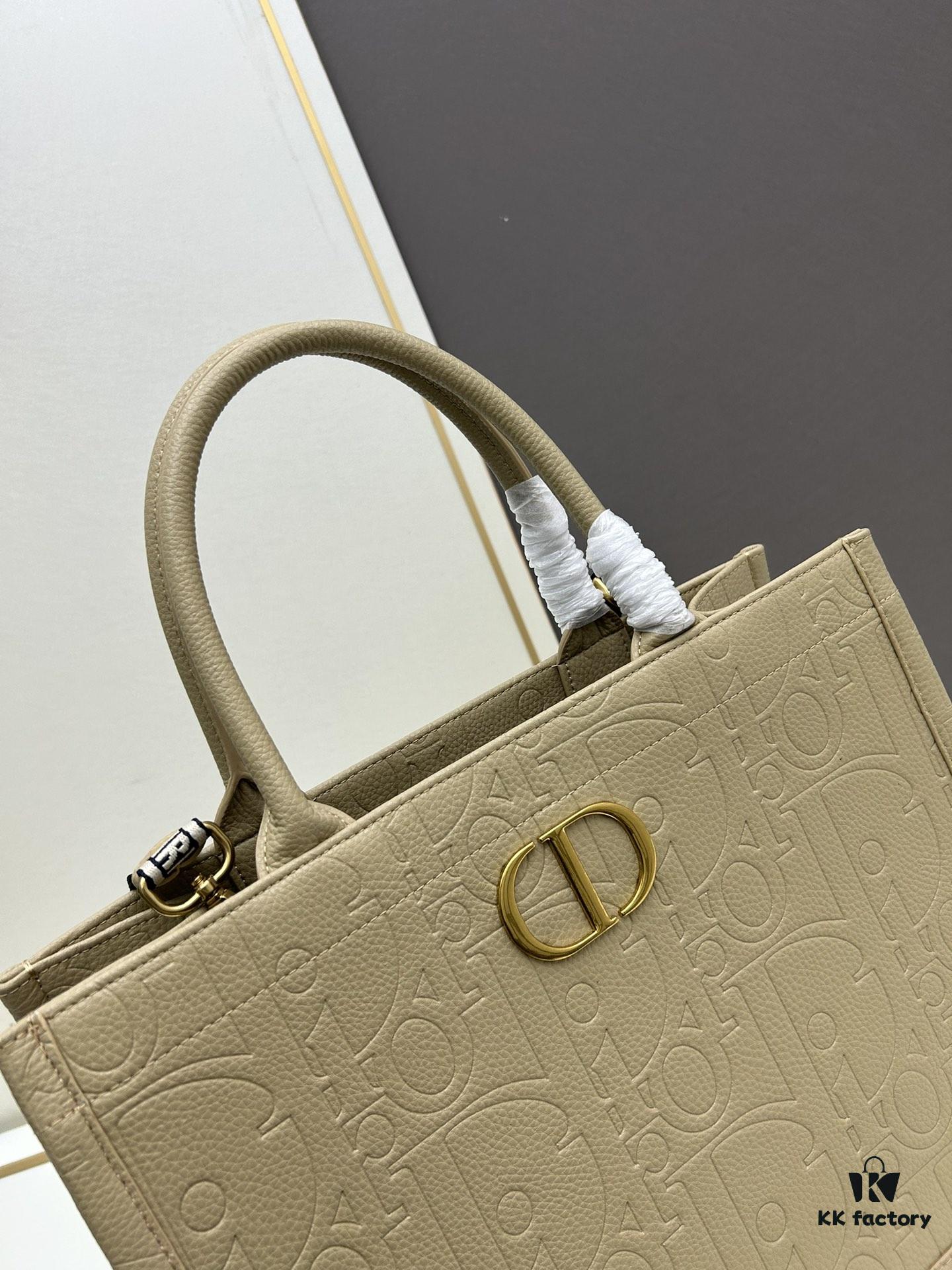 69309d576e68136f4d9ab1cf Dior High-Quality New Arrival Autumn-Winter Collection - Large DIOR Book Tote Bag, Full Leather Embossed Design