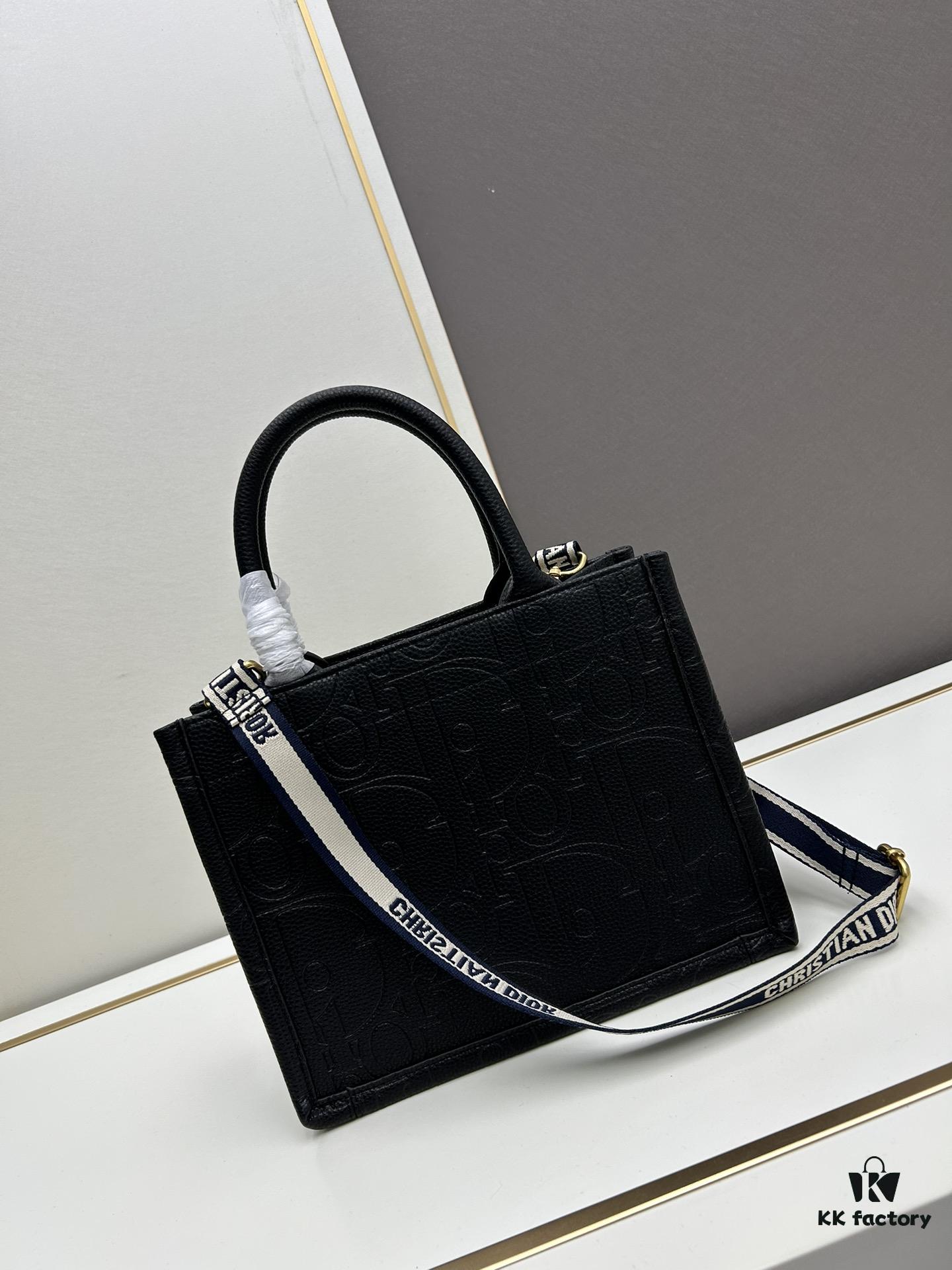 69309d746e68136f4d9ab1f5 Dior High-Quality New Arrival Fall/Winter Small Book Tote Bag, Full Leather Embossed Design